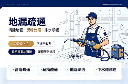 建德地漏疏通