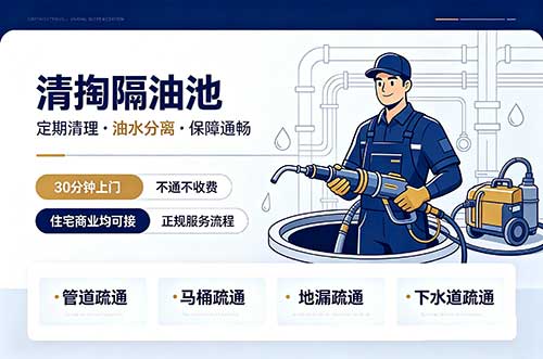 建德清掏隔油池